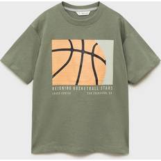 Mango Boys Basketball Short Sleeve T-Shirt - Forest Green