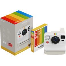 Polaroid Now Gen 3 Pebble White Bundle with Color Film 8 pcs