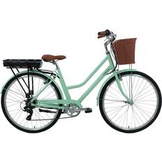 Green E-City Bikes Dawes Elegance Low Step Electric Hybrid Bike