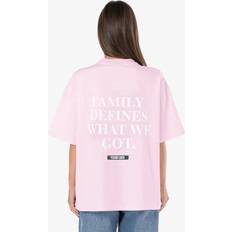 Pegador Overdele Pegador Oversized Bluse NENNO - Lyserød/Sort/Hvid