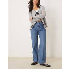 Abercrombie & Fitch Jeans Abercrombie & Fitch Lediga Jeans Medelhög Midja Mellanblå