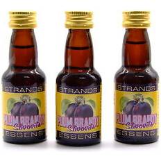 3 x Plum Brandy Slivovits 25ml Aroma