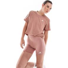 Red Tights adidas Own The Run Short Leggings - Red