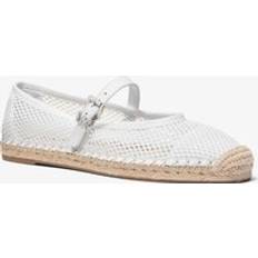 Dame - Hvid Espadrillos Michael Kors MK Lynn Mesh Ballet Espadrille - White