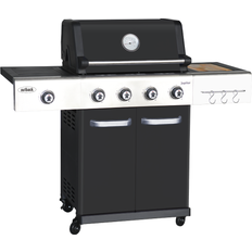 Outback Gourmet 4 Burner Hybrid BBQ - Black