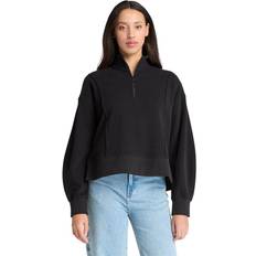 Timberland Dam Tröjor Timberland Women's Lush 1/4-Zip Sweatshirt - Black
