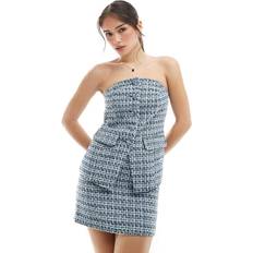 Suits New Look Bandeau Boucle Waistcoat Co-Ord - Blue