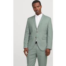 Green - Men Blazers Jack & Jones Jprsolaris Super Slim Fit Blazer
