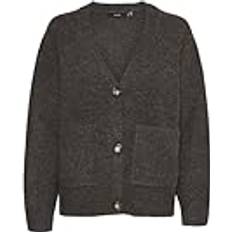 Vero Moda Vmboom Stickad Kofta V-neck Button Cardig