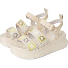 Hey Dude Slippers & Sandals Hey Dude Buckle Cottage Crochet - Egret/Lavender/Multi