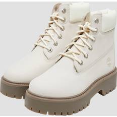 Timberland Sko Timberland Snørestøvletter - Naturhvid
