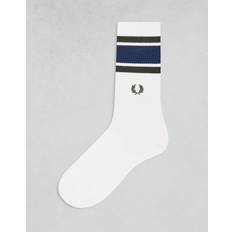 Fred Perry Underkläder Fred Perry Vita Strumpor Med Två Kantränder - Vit/A