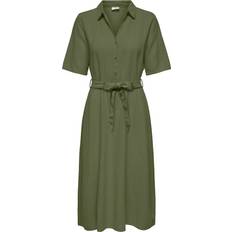 JDY Midi Dress - Khaki