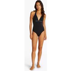 Tommy Hilfiger Badedragter Tommy Hilfiger Badedragt Halter One Piece - Sort
