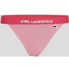Karl Lagerfeld Underkläder Karl Lagerfeld Ikon Striped Briefs - Raspberry/White