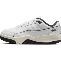 Jordan Nike Flight Court Older Kids' Shoes - White