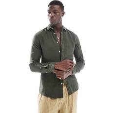 Only & Sons Caiden Long Sleeve Solid Linen Shirt