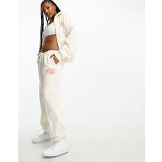 The Couture Club Co-Ord Oversized Logo Joggers - Off White