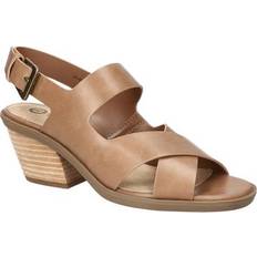 Bella Vita Cameron Block Heel Sandals - Nude