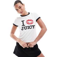 Juicy Couture Tops Juicy Couture Kiss Tee - White