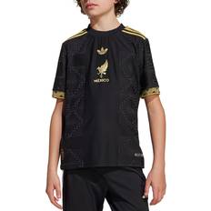 Sports Fan Apparel adidas Kids Mexico 2025/26 Gold Jersey Black