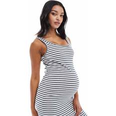 Mamalicious Robe MLAWA Gris Chiné Noir 44
