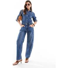 Jumpsuits & Overalls Stradivarius Denim Jumpsuit - Blue