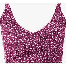 Zizzi Badetøj Zizzi Bikini-bh sKatrin Swim Top Aop - Rosa