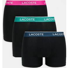 Lacoste Kalsonger Lacoste Boxershorts Med Färgade Midjeband - Svart