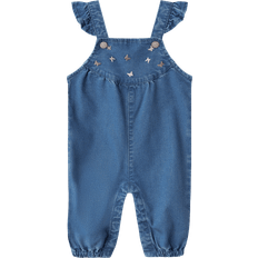 Lyocell Jumpsuits Name It Medium Jumpsuit Nbfevi - Blue Denim
