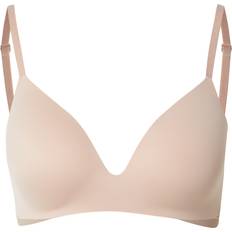 Calvin Klein Wirefree T-shirt Bra - Beige