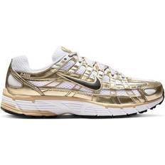 Guld Sneakers Nike P-6000 Gold-Sko Til Kvinder - Hvid