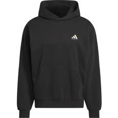 Beige - Fitness Sweatere adidas Select Foundation Fleece Hættetrøje - Black/Beige