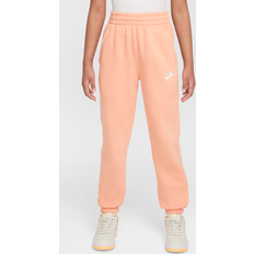 Nike Sweatpants NSW Club Fleece - Orange/Hvid