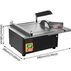 KKmoon 2500W 340mm x 280mm Woodworking Decoration Table Saw
