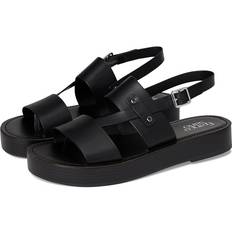Franco Sarto Heeled Sandals Franco Sarto Women's Genova Platform Sandals - Black Leather