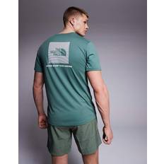 Turkosa T-shirts The North Face NSE S/S Tee Funktionströja Herr - Färg Turkos