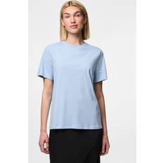 Pieces T-shirts Pieces Shirts PCRia - Lyseblå