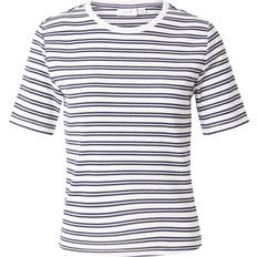 Vila T-shirts Vila Visola S/S T-shirt - Marinblå