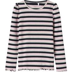 M Skjorter Børnetøj Name It NMFBalisa Bluse - Dark Sapphire