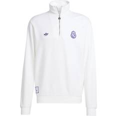 adidas Real Madrid Terrace Icon Half Zip Tröja X-Large