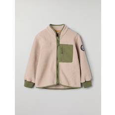 Beige Fleece Garments Polarn O. Pyret Teddy Fleece Kids Jacket - Beige