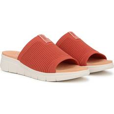 Knit Fabric Slides Ryka Epic Slide Wedge Sandals - Orange