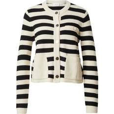 Viskos Koftor Vila Kofta Vidrea L/S O-Neck Knit Cardigan - Beige