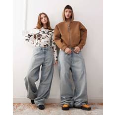 Weekday Unisex Astro Low Rise Baggy Jeans - Blue