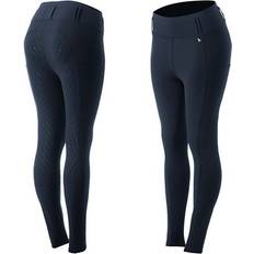 Horse Whips Horze Everly Womens FS Winter Tight - Dark Navy