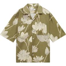 Blommiga - Herr Skjortor Mango Skjorta Venezia