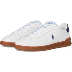 Polo Ralph Lauren Heritage Court II Men's Shoes - White/Light Blue/Navy