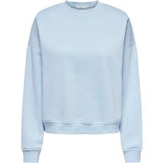 Damen - Kaschmir Pullover Only Onlsweat Sweatshirt Oversize Damen - Bleu