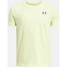 Yellow Children's Clothing Under Armour Sportstyle Boys' Short Sleeve - Sonic Yellow/Black